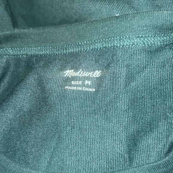 ✨MADEWELL Al Fresco Forest Graphic Green Sz Medium Tee✨ - Picture 6 of 8